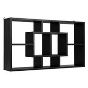 SportZone.co.nz Furniture > Living Room > Bookcases & Shelves Artiss Floating Wall Shelves Bookshelf Black Artiss Floating Wall Shelves Bookshelf Black