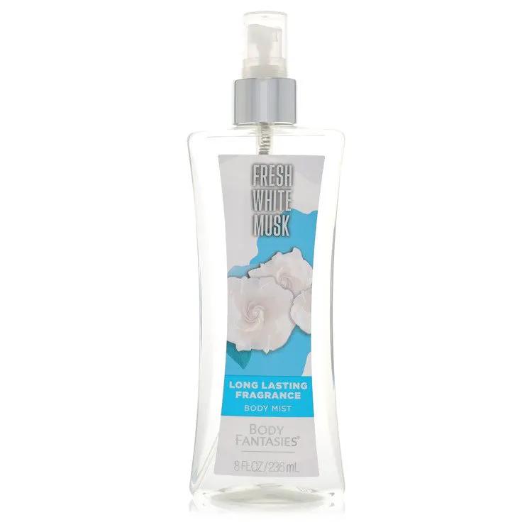 Body Fantasies Signature Fresh White Musk Body Spray by Parfums De Coeur 240 ml by Brands HD