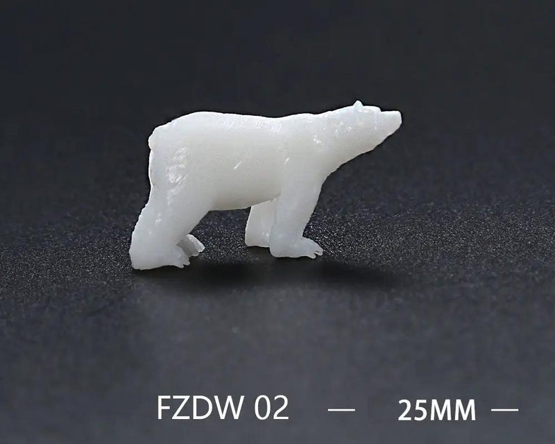 3D Model Resin Mould Decoration Resin Filler Simulated - Polar Bear by Resin Art NZ
