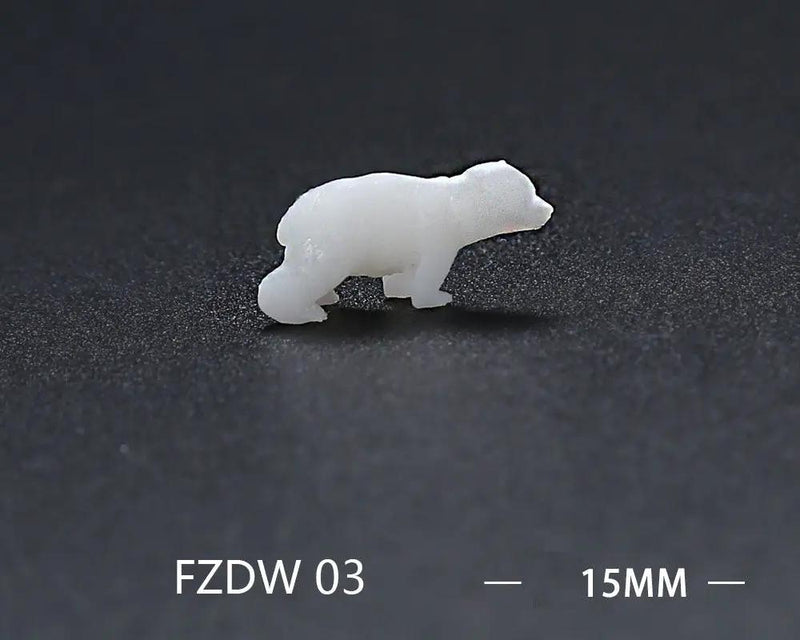 3D Model Resin Mould Decoration Resin Filler Simulated - Polar Bear by Resin Art NZ