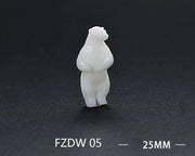 3D Model Resin Mould Decoration Resin Filler Simulated - Polar Bear by Resin Art NZ