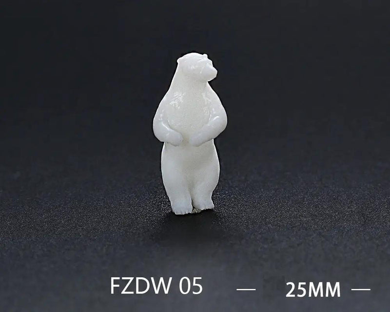 3D Model Resin Mould Decoration Resin Filler Simulated - Polar Bear by Resin Art NZ