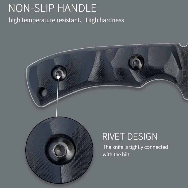 g8buynz Tactical Fixed Bade Knife G10 Handle Hunting Fishing Tactical Fixed Bade Knife G10 Handle Hunting Fishing