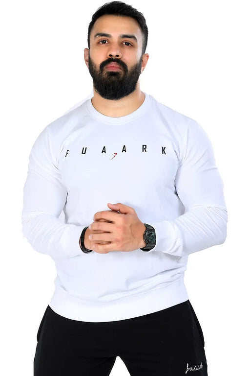Fall Sweatshirt White by Fuaark Nz