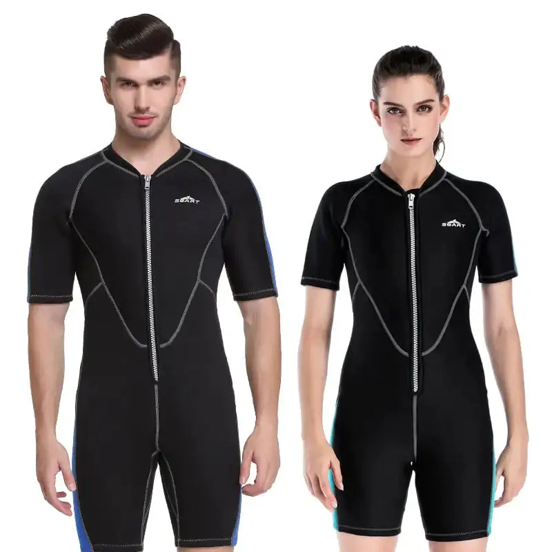 Neoprene Wetsuit 2MM - Full Body UV Protection | Water Sports Diving Surfing by Mead's Supply & Equipment Outfitters limited