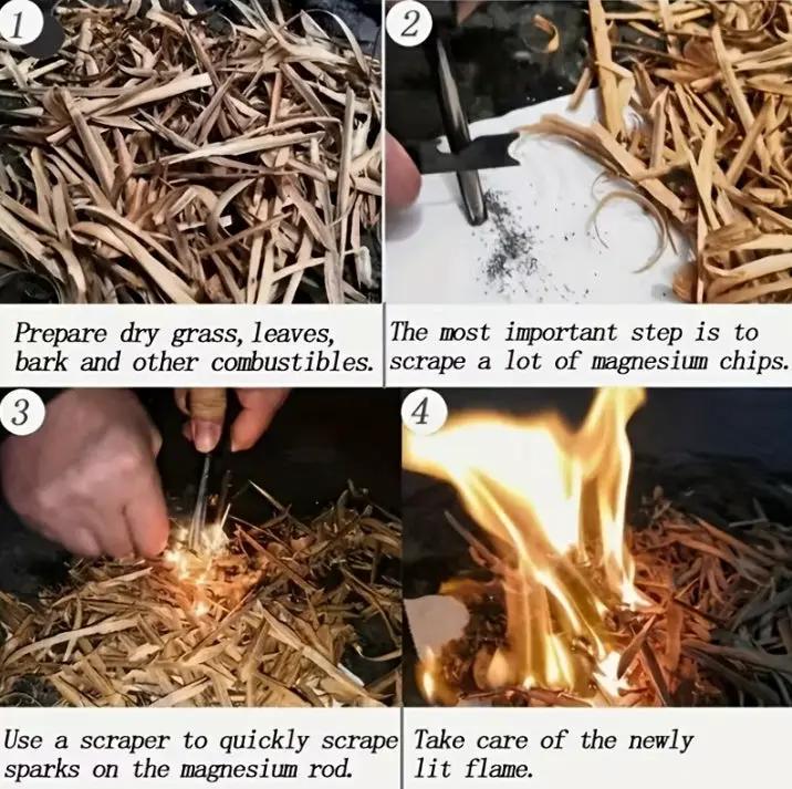 2pcs Fire Starter with Fire Blowing Stick and a Hard Case by g8buynz