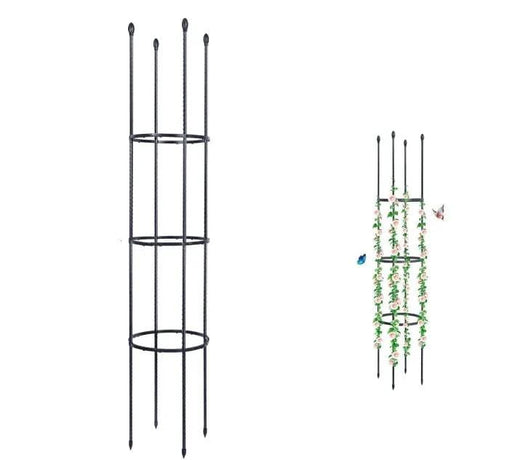 g8buynz Garden Trellis Tomato Cage Tall Plant Support Climbing Vines Flowers Stands Garden Trellis Tomato Cage Tall Plant Support Climbing Vines Flowers Stands