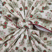 Waste Free Celebrations Furoshiki Wrapping Cloths Folk Blomsterkunst - 4 Furoshiki Gift Wraps Folk Blomsterkunst - 4 Furoshiki Gift Wraps
