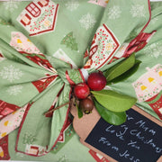 Waste Free Celebrations Furoshiki Wrapping Cloths Folk Julandsby - 4 Furoshiki Gift Wraps Folk Julandsby - 4 Furoshiki Gift Wraps