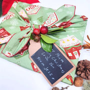 Waste Free Celebrations Furoshiki Wrapping Cloths Folk Julandsby - 4 Furoshiki Gift Wraps Folk Julandsby - 4 Furoshiki Gift Wraps