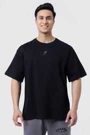 Fortitude Oversized T-shirt Black by Fuaark Nz