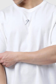 Fortitude Oversized T-shirt White by Fuaark Nz