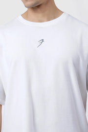 Fortitude Oversized T-shirt White by Fuaark Nz