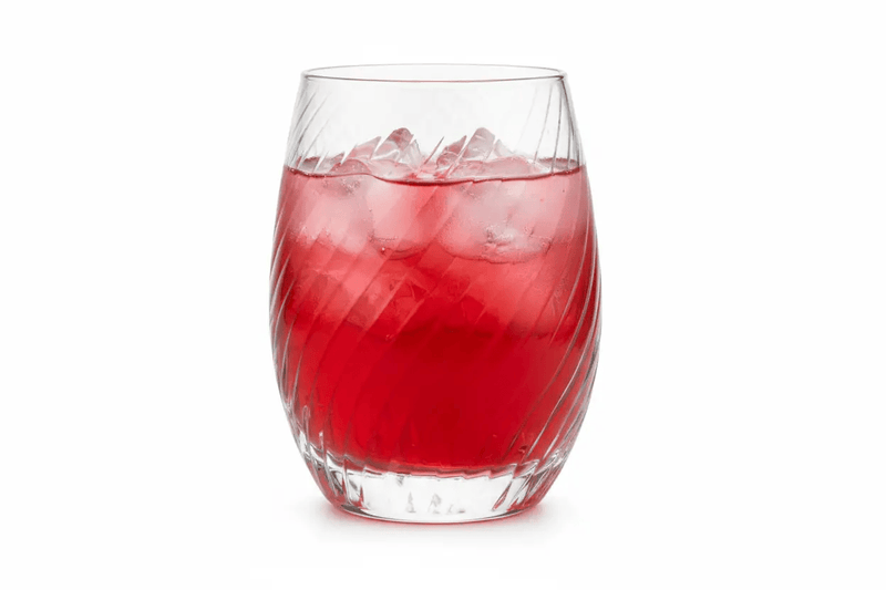 Frankly Cotton Clear Diagonal Textured Toughened Glass Tumbler 330ml by Nest & Stem Homewares