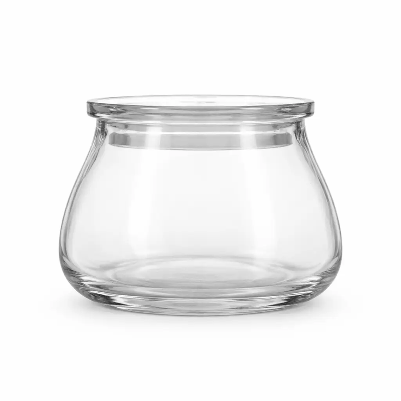 Frankly Cotton Clear Glass Storage 750ml by Nest & Stem Homewares