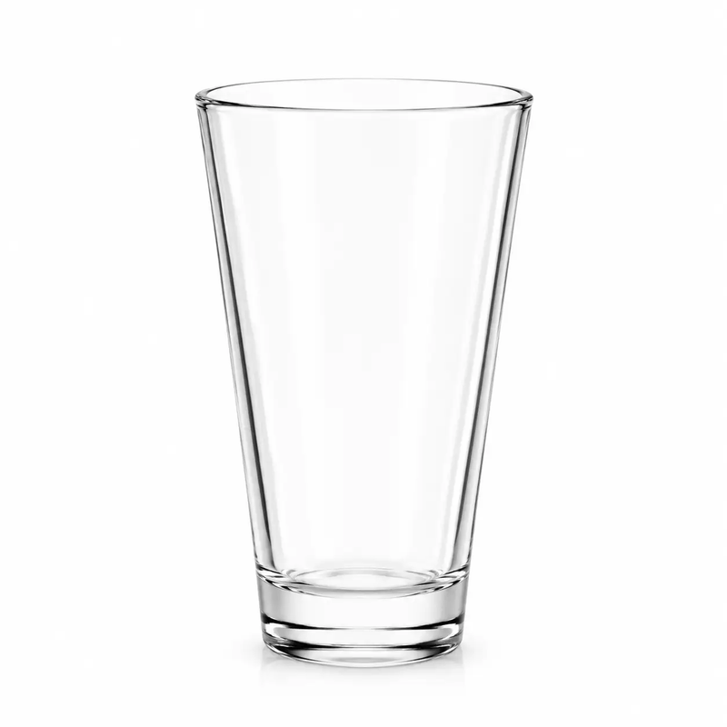 Frankly Cotton Clear Toughened Glass Tumbler 414ml by Nest & Stem Homewares