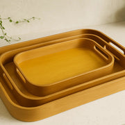 Frankly Cotton Bamboo Serving Trays by Nest & Stem Homewares