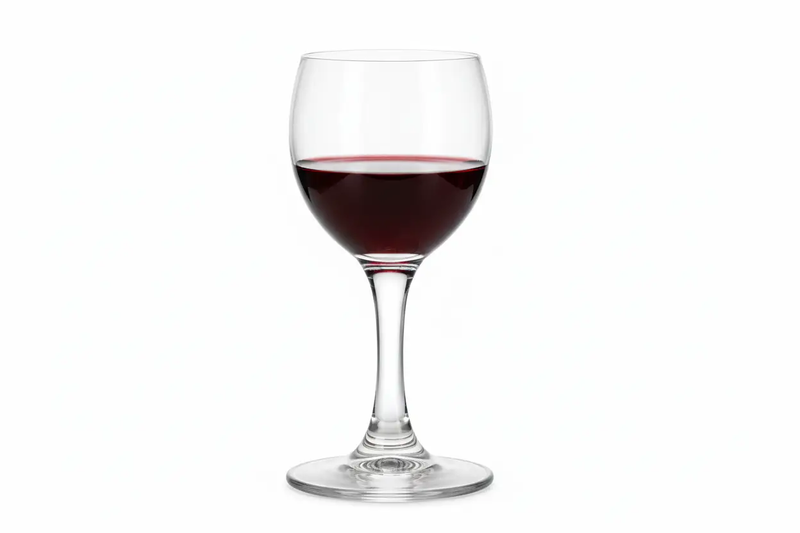 Frankly Cotton Clear Wine Glass 192ml by Nest & Stem Homewares