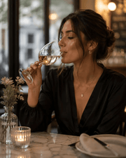 Frankly Cotton Clear Wine Toughened Glass 325ml by Nest & Stem Homewares