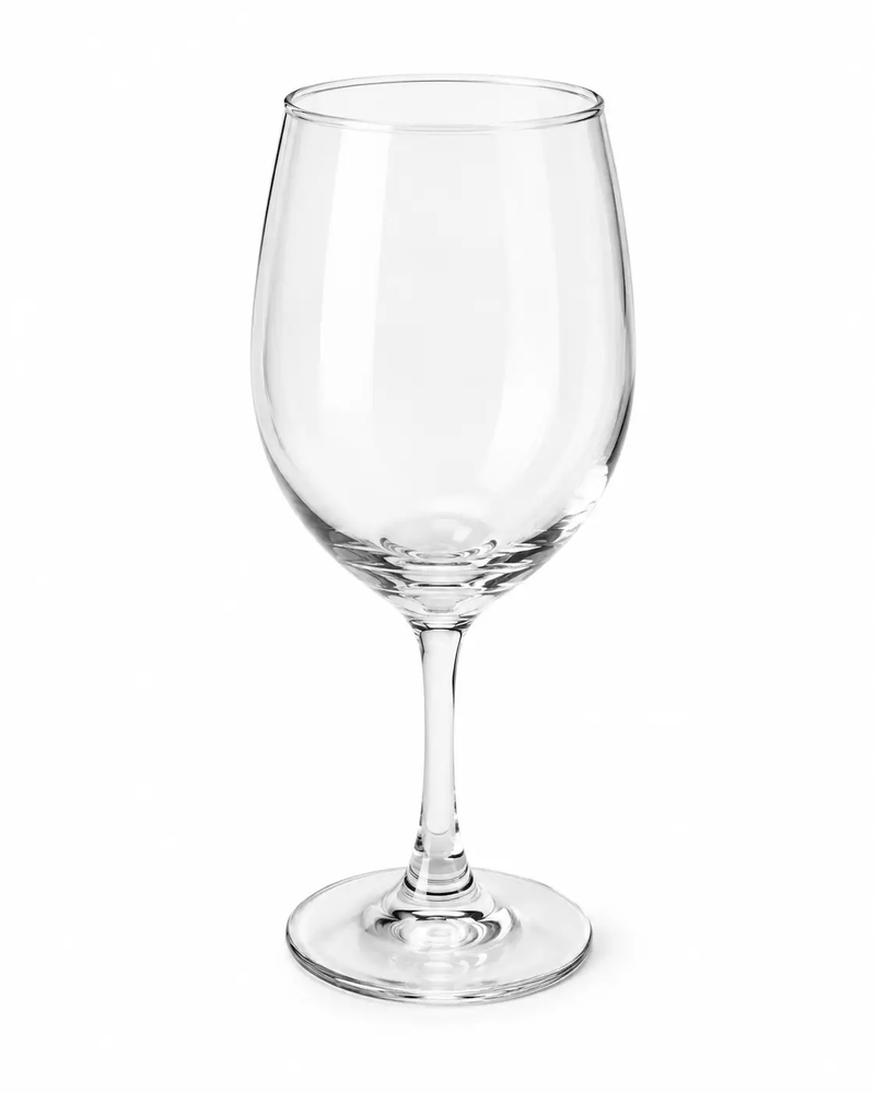 Frankly Cotton Clear Wine Toughened Glass 325ml by Nest & Stem Homewares