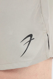 2 in 1 Compression Shorts Beige by Fuaark Nz