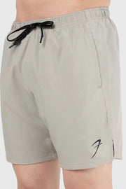 2 in 1 Compression Shorts Beige by Fuaark Nz