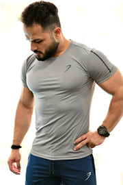 Apex T-shirt Light Grey by Fuaark Nz