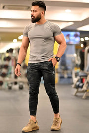 Apex T-shirt Light Grey by Fuaark Nz