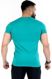 Classic T-shirt Turquoise Green by Fuaark Nz