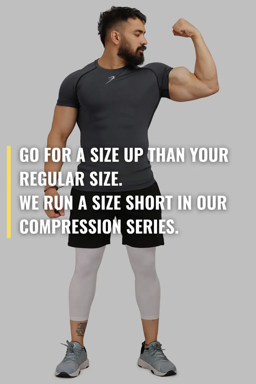 Compression T-shirt Grey by Fuaark Nz