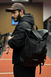 Core Backpack Bag Black by Fuaark Nz