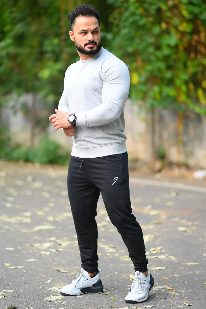 Fall Sweatshirt Light Grey by Fuaark Nz