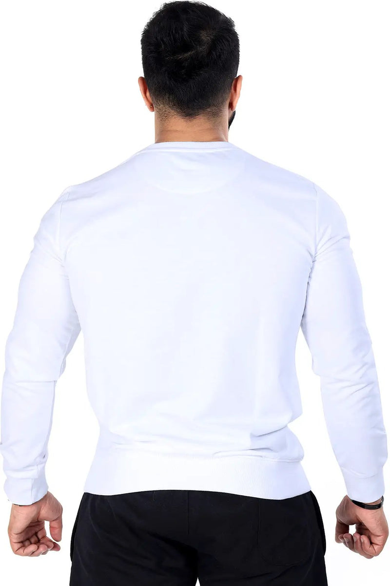 Fall Sweatshirt White by Fuaark Nz