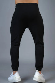 Identity Nylon Joggers Black by Fuaark Nz