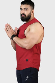 Legacy DeepArm Tank Maroon by Fuaark Nz