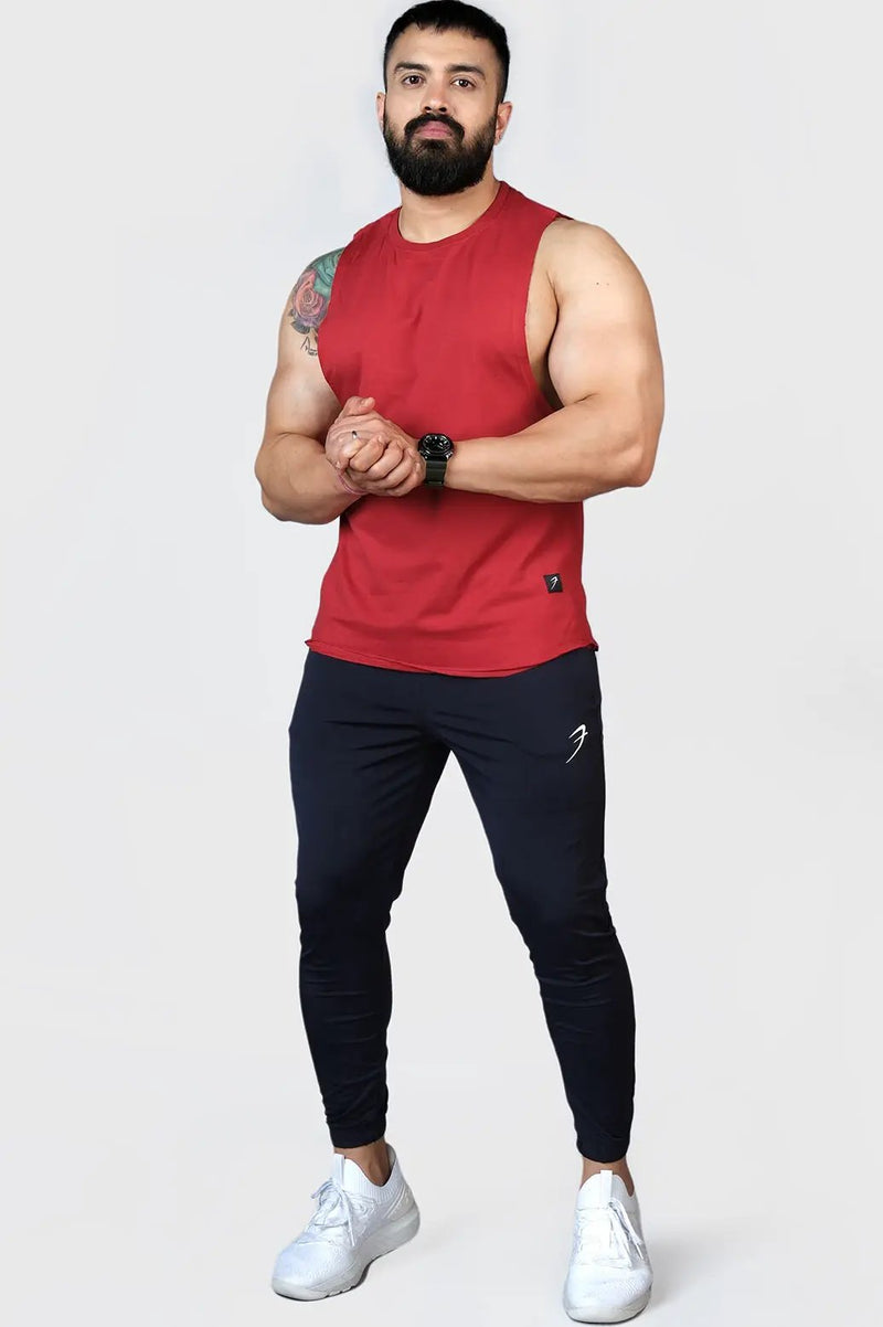 Legacy DeepArm Tank Maroon by Fuaark Nz