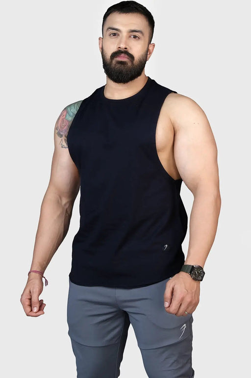 Legacy DeepArm Tank Navy by Fuaark Nz