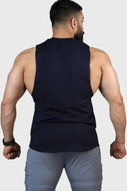 Legacy DeepArm Tank Navy by Fuaark Nz