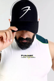 Lining Tank White by Fuaark Nz