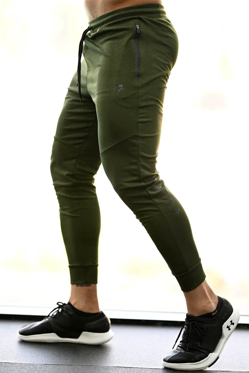 Melange Joggers Green by Fuaark Nz