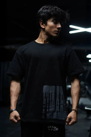 Gorilla Oversized T-shirt Black by Fuaark Nz