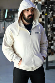 Oversized Frost Jacket Beige by Fuaark Nz