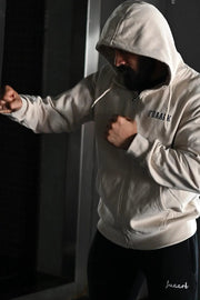 Oversized Frost Jacket Beige by Fuaark Nz