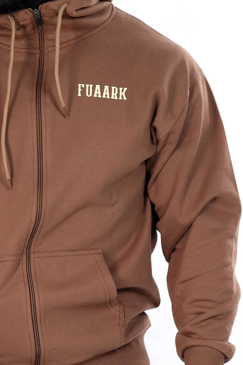 Oversized Frost Jacket Coffee by Fuaark Nz