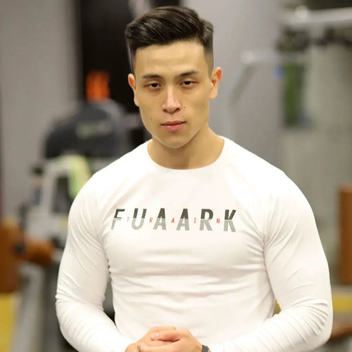 Peak Fullsleeves T-shirt White by Fuaark Nz