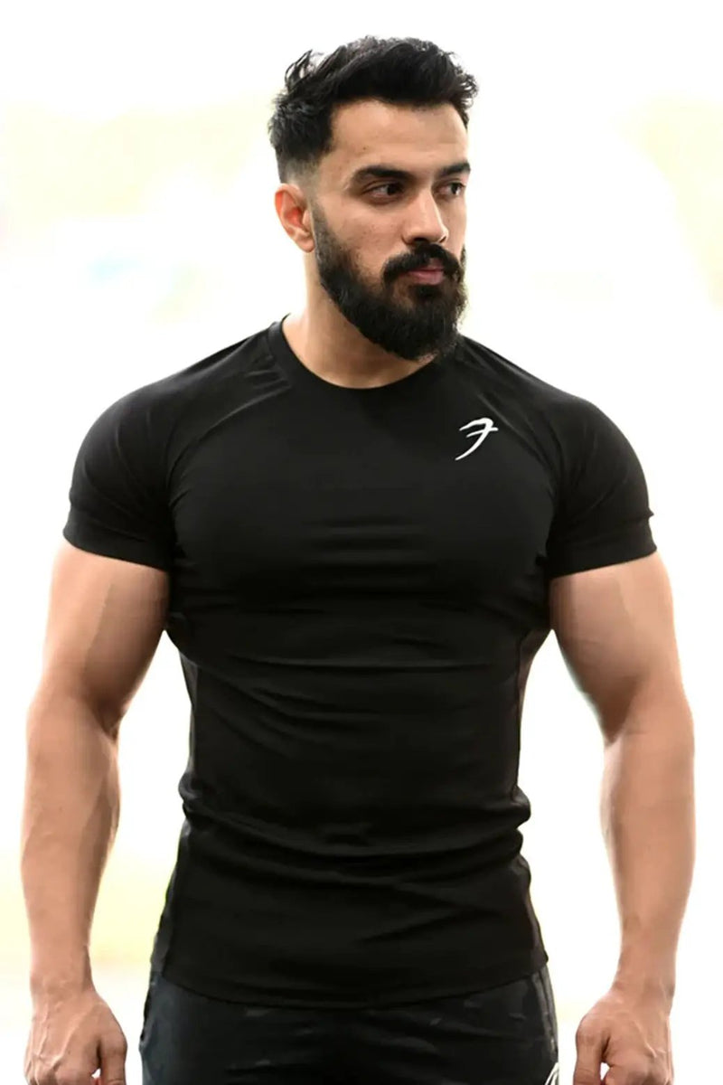 Performance T-shirt Black by Fuaark Nz