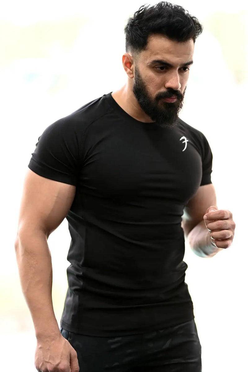 Performance T-shirt Black by Fuaark Nz