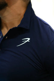 Polo T-shirt Navy by Fuaark Nz