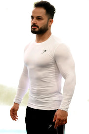 Revival Fullsleeves T-shirt White by Fuaark Nz