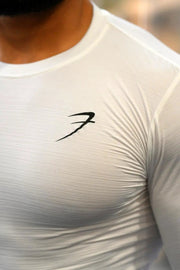 Revival Fullsleeves T-shirt White by Fuaark Nz